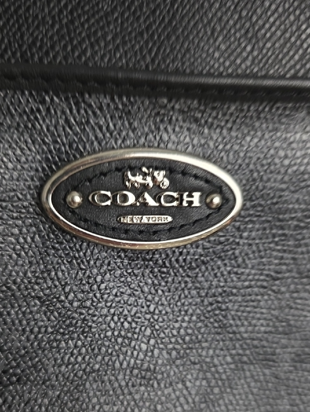 Coach 52400 Signature Canvas North South Swingpack Crossbody Black F1405 - Picture 5 of 12
